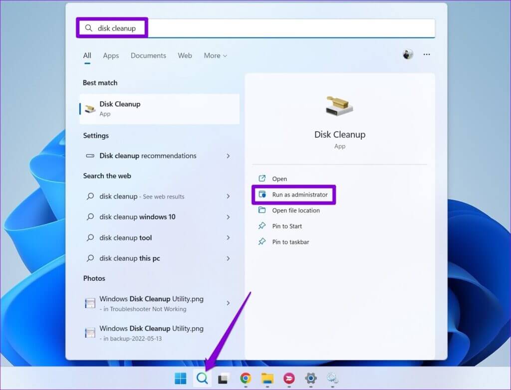 Open-Disk-Cleanup-on-Windows-1024x782-1 أفضل 5 إصلاحات لعدم عمل تنظيف القرص على Windows