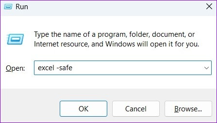 Open-Excel-in-Safe-Mode-1 أفضل 6 إصلاحات لخطأ نفاد موارد Excel على Windows
