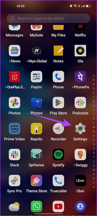 Open-Settings-App-18 9 طرق لإصلاح خطأ No Command على Android