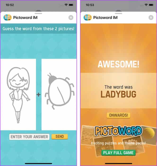 Pictoword-Word-Puzzle-Game-for-iMessage-971x1024-1 أفضل 10 ألعاب iMessage لأجهزة iPhone وiPad في عام 2023
