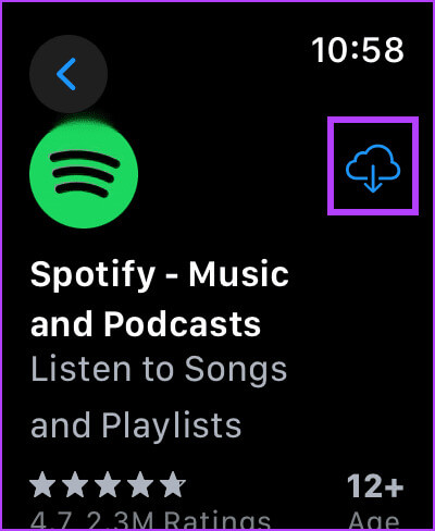 Reinstall-Spotify 12 طريقة لإصلاح عدم عمل الميكروفون على Apple Watch