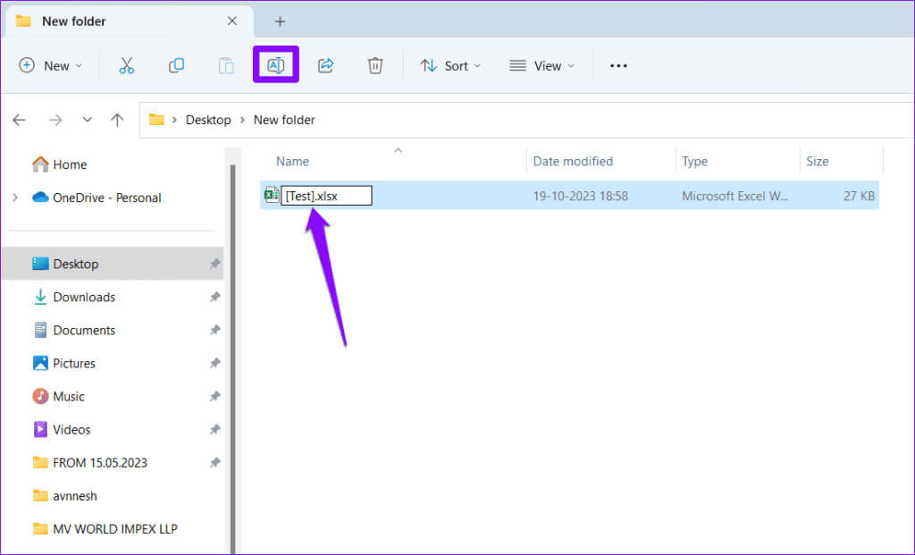 Rename-Excel-File-on-Windows-1-1024x621-1 أفضل 6 إصلاحات لخطأ "المرجع غير صالح" في Microsoft Excel على Windows