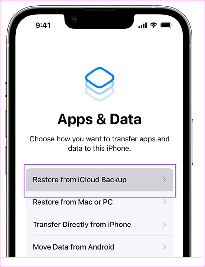 Restore-From-iCloud-Backup-1 هل يمكنك استرجاع سجل المكالمات المحذوفة على iPhone؟