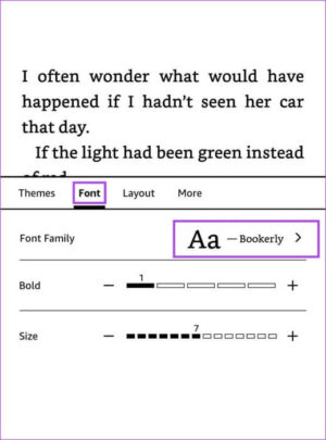 كيفية تغيير حجم الخط على أي قارئ Kindle - %categories