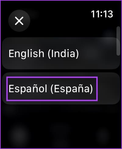 Select-Language-3 كيفية تغيير اللغة على Apple Watch