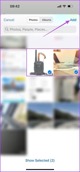 Select-Photos-to-Convert كيفية تحويل صور WEBP إلى JPG/PNG على iPhone