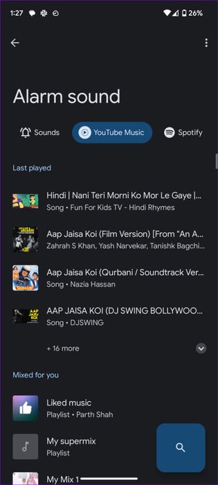 Set-YouTube-Music-as-Alarm-on-Android-9-461x1024-1 كيفية تعيين YouTube Music كمنبه على Android