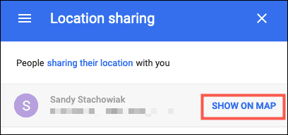 ShowOnMap-GoogleMapsOnline كيفية العثور على عائلتك وأصدقائك باستخدام Google Maps