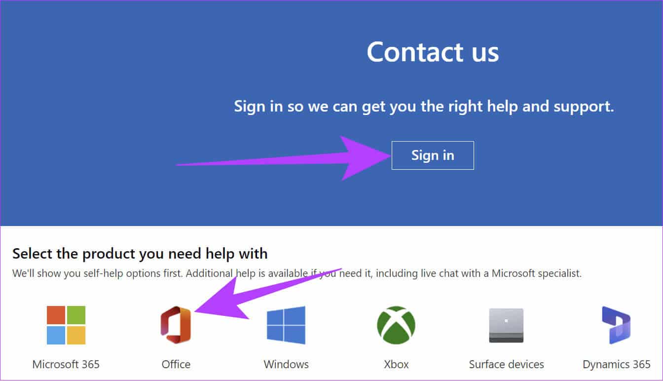 Sign-in-to-Microsoft-account-and-then-choose-Office 9 طرق لإصلاح رمز خطأ Microsoft Office 147-0