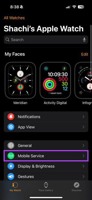 Tap-Mobile-Services 10 طرق لإصلاح خطأ فشل الاتصال على Apple Watch