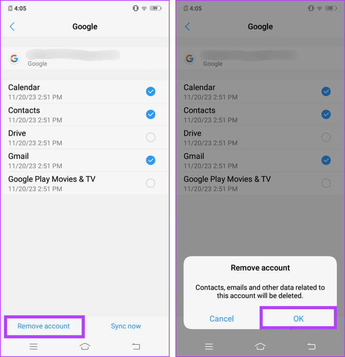 Tap-Remove-Account-and-then-select-OK-991x1024-1 كيفية تغيير بلدك أو منطقتك في Google Play Store