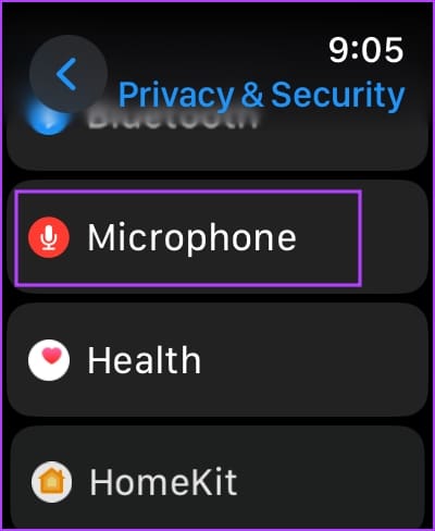 Tap-on-Microphone 12 طريقة لإصلاح عدم عمل الميكروفون على Apple Watch
