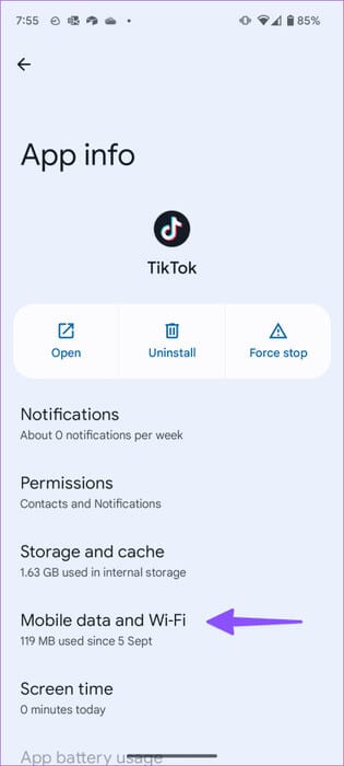 TikTok-no-internet-connection-error-1-461x1024-1 أفضل 9 طرق لإصلاح خطأ "لا يوجد اتصال بالإنترنت" على TikTok