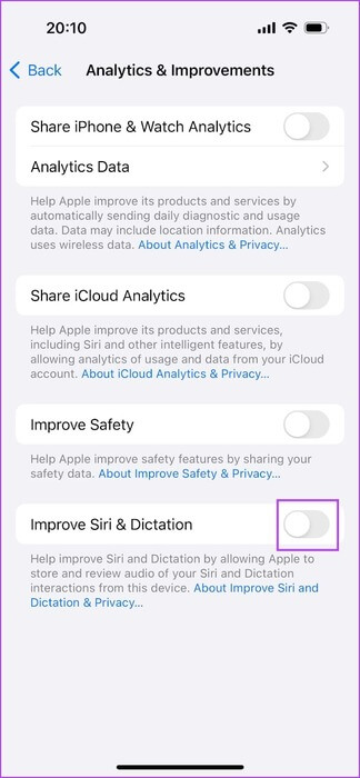 ما هي بيانات iPhone Analytics وكيفية تمكينها أو تعطيلها - %categories