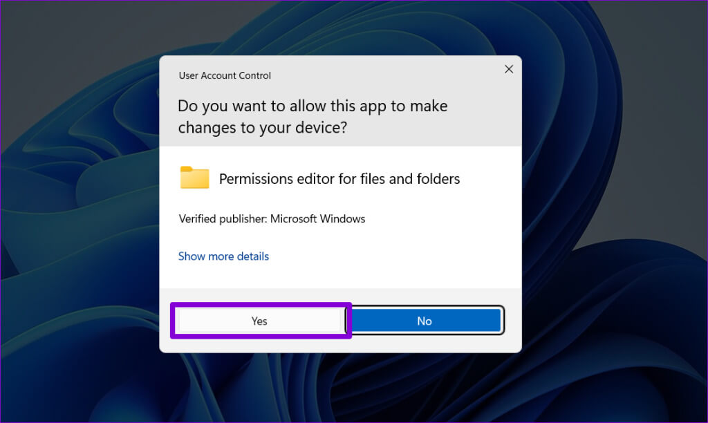 UAC-for-File-and-Folder-Permissions-1024x612-1 أفضل 7 إصلاحات لخطأ "الامتياز المطلوب لا يحتفظ به العميل" على Windows