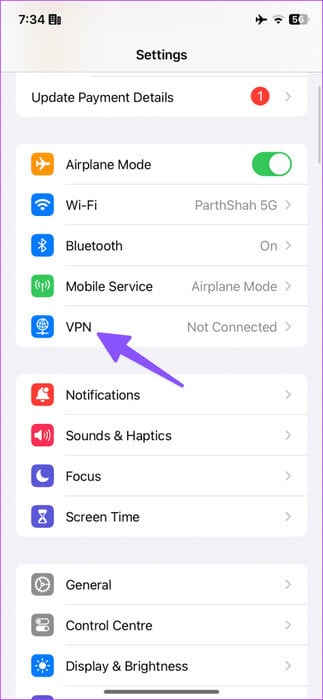 أفضل 15 طريقة لإصلاح عدم عمل VPN على iPhone أو iPad - %categories