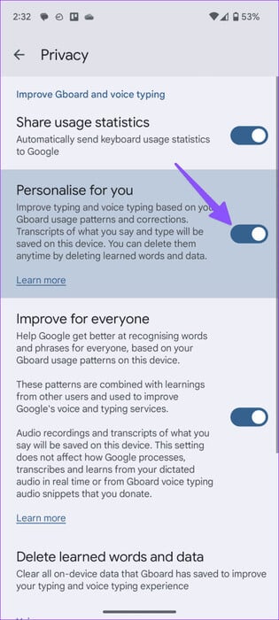 Voice-to-Text-not-Working-on-Android-15-461x1024-1 أفضل 9 طرق لإصلاح عدم عمل ميزة تحويل الصوت إلى نص على Android