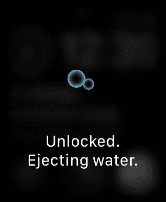 Water-Ejection-unlocked 9 طرق لإصلاح عدم عمل مكبر الصوت على Apple Watch