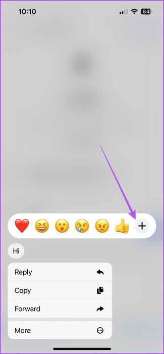 add-emoji-reaction-messenger-phone-475x1024-1 أفضل 6 إصلاحات لعدم عمل ردود الفعل في Facebook Messenger