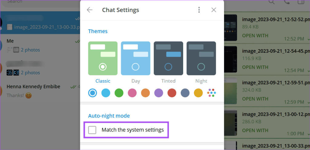 auto-night-mode-telegram-windows-pc-1024x495-1 كيفية جدولة الوضع المظلم على Telegram على الهاتف المحمول وسطح المكتب
