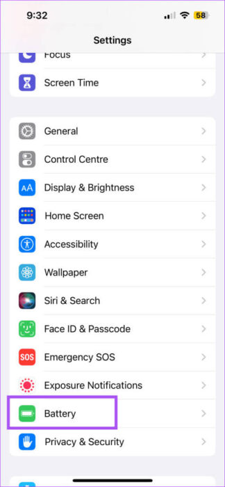 battery-settings-iphone-474x1024-1-e1703424580849 أفضل 7 إصلاحات لعدم عمل Telegram على بيانات الهاتف المحمول