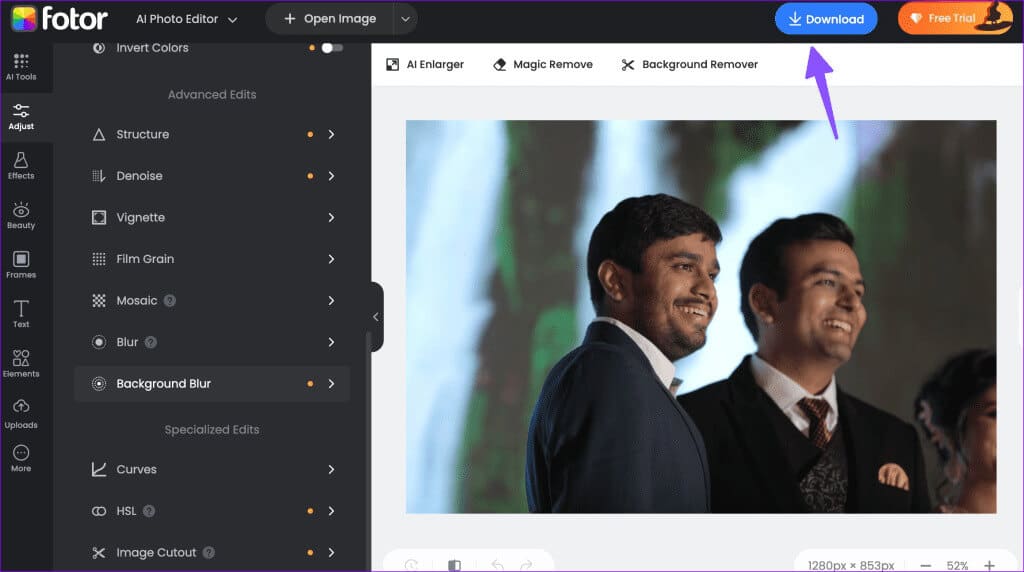 blur-background-of-a-picture-on-Windows-1-1024x572-1 أفضل 4 طرق لإضافة ضبابية الخلفية في الصور على Windows