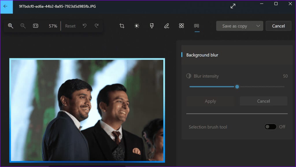 blur-background-of-a-picture-on-Windows-10-1024x579-1 أفضل 4 طرق لإضافة ضبابية الخلفية في الصور على Windows