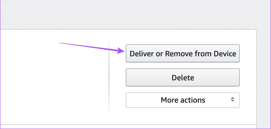 deliver-to-device-kindle-books-settings-amazon أفضل 6 إصلاحات لعدم تنزيل كتب Kindle