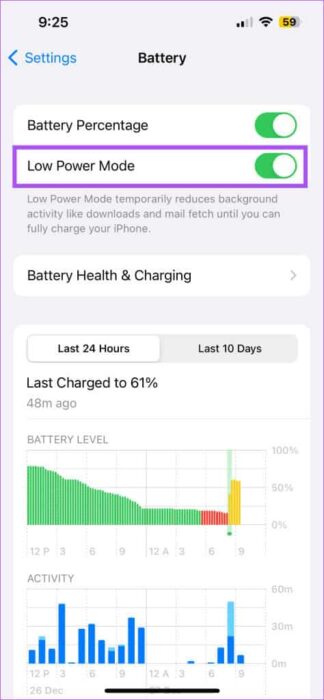 disable-low-power-mode-iphone-1-474x1024-1-e1703424611392 أفضل 7 إصلاحات لعدم عمل Telegram على بيانات الهاتف المحمول