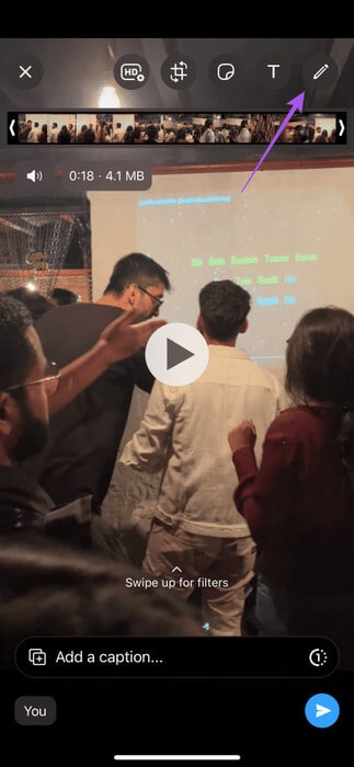 draw-whatsapp-video-473x1024-1 كيفية تحرير مقاطع الفيديو قبل إرسالها في WhatsApp على iPhone وAndroid
