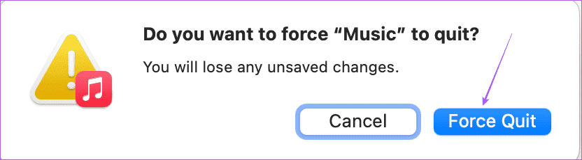 force-quit-app-on-mac أفضل 6 إصلاحات لخطأ "نفدت ذاكرة التطبيق من النظام الخاص بك" على نظام Mac