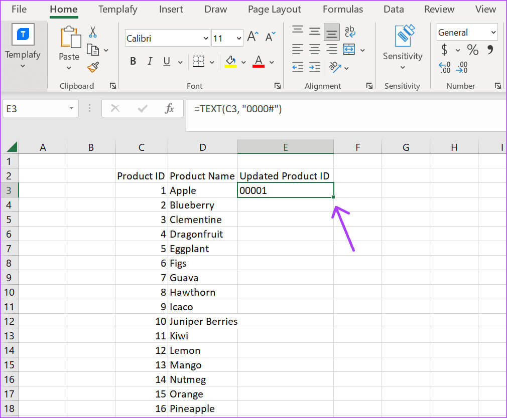 how-to-add-remove-leading-zeros-in-excel-17 أفضل 3 طرق لإدراج الأصفار البادئة في Microsoft Excel