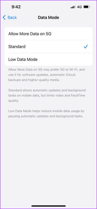 low-data-mode-iphone-475x1024-1-e1703424636873 أفضل 7 إصلاحات لعدم عمل Telegram على بيانات الهاتف المحمول