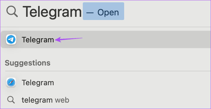 open-telegram-on-desktop أفضل 6 إصلاحات لاستمرار Telegram في تسجيل الخروج على الهاتف المحمول وسطح المكتب