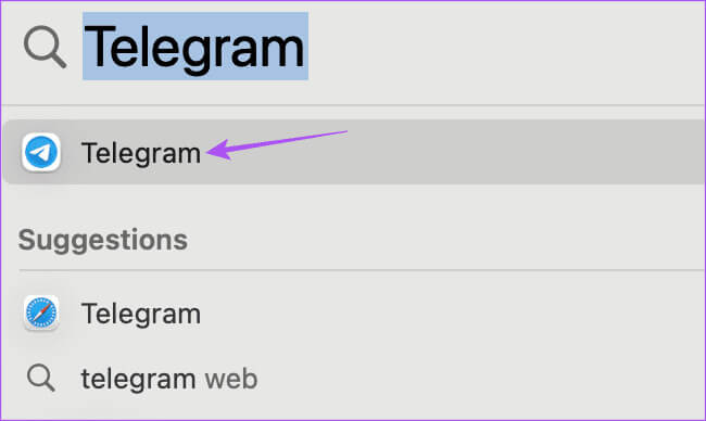 open-telegram-on-mac-2 كيفية جدولة الوضع المظلم على Telegram على الهاتف المحمول وسطح المكتب