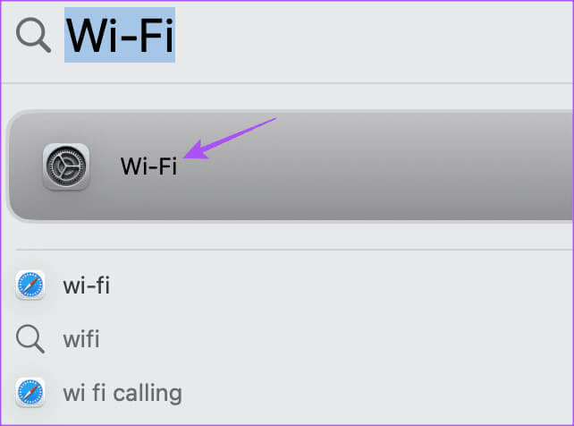 open-wifi-setting-Mac-1 أفضل 5 إصلاحات لعدم تحديث أداة الطقس على Mac