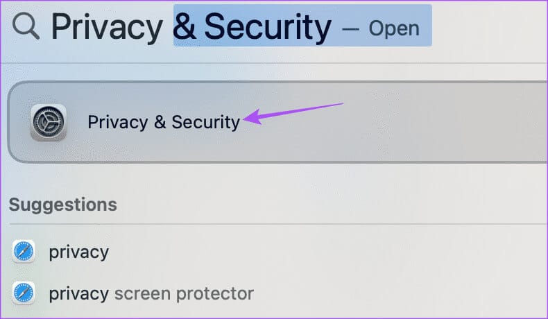 privacy-and-security-mac-2 أفضل 5 إصلاحات لعدم تحديث أداة الطقس على Mac