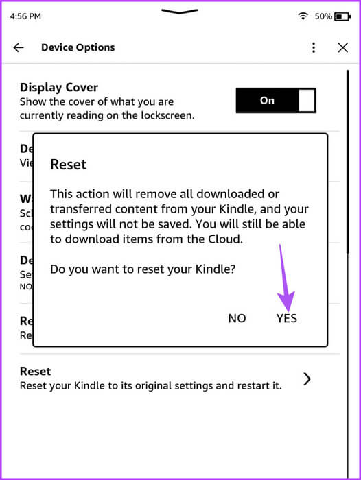 reset-kindle-device-770x1024-1 كيفية استخدام تحويل النص إلى كلام Text-To-Speech على Amazon Kindle