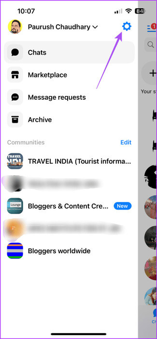 settings-profile-messenger-phone-475x1024-1 أفضل 6 إصلاحات لعدم عمل ردود الفعل في Facebook Messenger