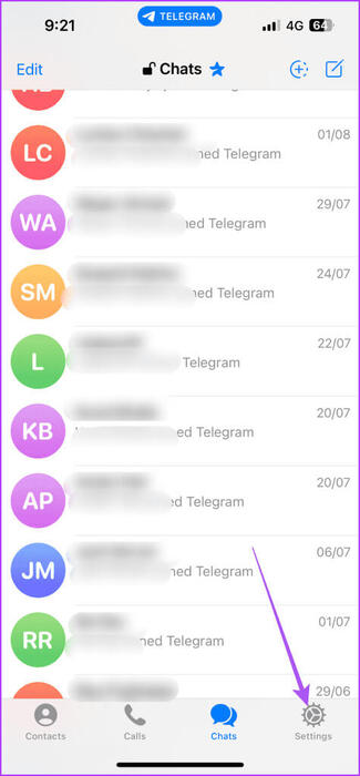 settings-telegram-iphone-2-475x1024-1 أفضل 6 إصلاحات لاستمرار Telegram في تسجيل الخروج على الهاتف المحمول وسطح المكتب
