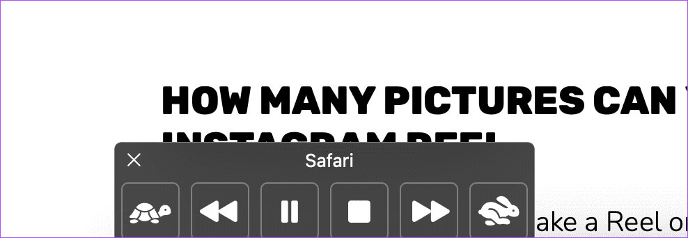 speech-controller-Mac كيفية جعل Siri يقرأ النص على iPhone وiPad وMac