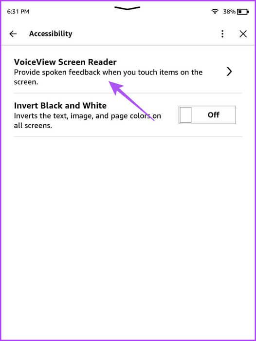 voiceview-screen-reader-kindle-770x1024-1 كيفية استخدام تحويل النص إلى كلام Text-To-Speech على Amazon Kindle