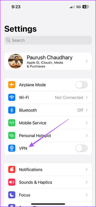 vpn-settings-iphone-475x1024-1 أفضل 6 إصلاحات لاستمرار Telegram في تسجيل الخروج على الهاتف المحمول وسطح المكتب