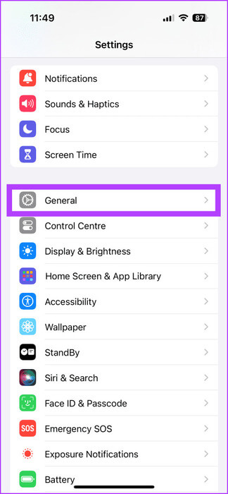 1.-head-over-to-Settings-General-474x1024-1 7 طرق لمنع ارتفاع درجة حرارة iPhone 15