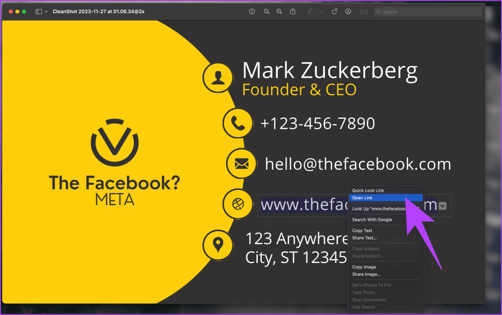 10.-open-an-image-containing-a-web-address-and-then-right-click-on-the-URL-and-choose-Open-Link-1024x642-1 كيفية استخدام Live Text على Mac: دليل كامل