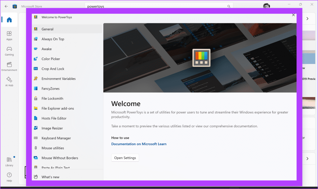 2.-Once-Microsoft-PowerToys-has-completed-installation-it-will-automatically-launch-on-your-Windows-PC-1024x609-1 كيفية استخدام نفس الماوس بشكل متعدد باستخدام PowerToys على Windows