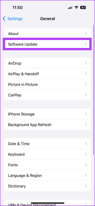 2.-Software-Update-474x1024-1 7 طرق لمنع ارتفاع درجة حرارة iPhone 15