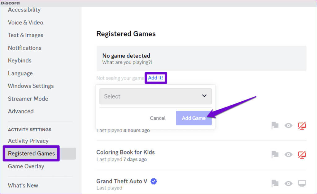Add-Your-Game-to-Discord-1024x628-1 أفضل 6 إصلاحات لعدم عمل Discord Overlay على Windows