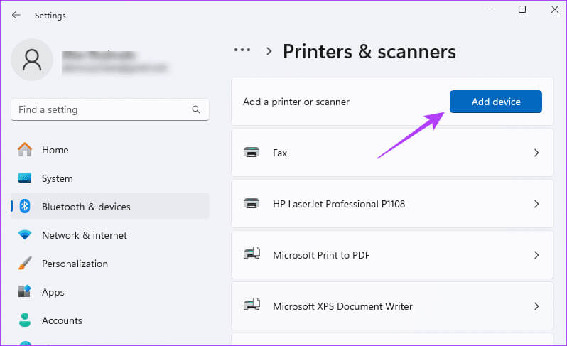 Add-printer أهم 7 إصلاحات عند استمرار الطابعة في الطباعة في الوضع الأفقي بدلاً من الوضع الرأسي على Windows 11
