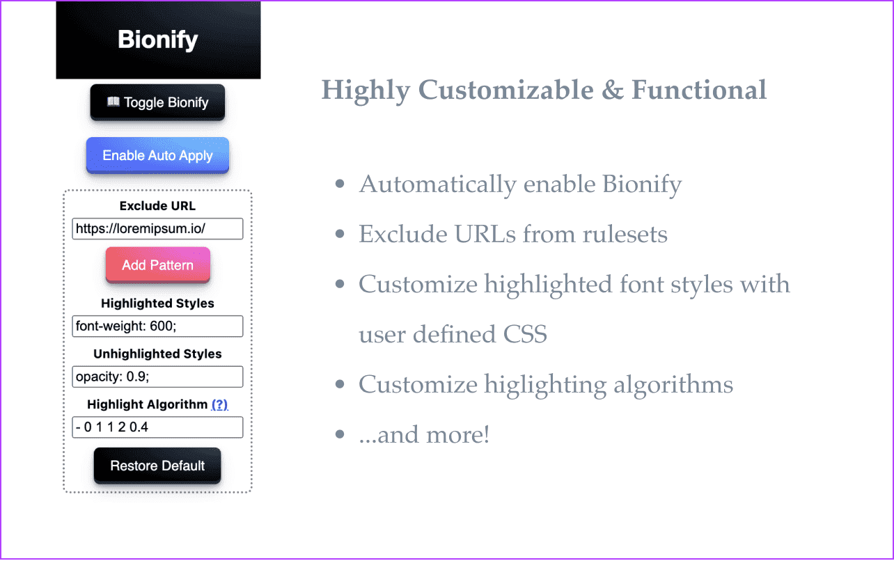 Bionify-convert-PDF-to-Bionic-reading أفضل 5 تطبيقات Bionic Reading وتحويل النص وإضافات للقراءة الإلكترونية